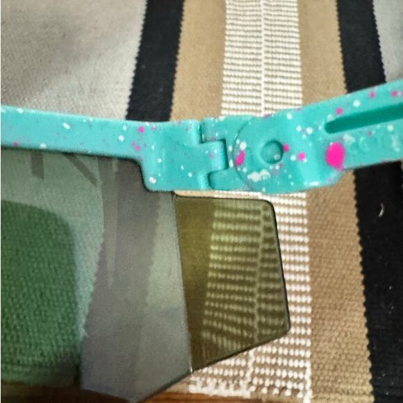 Pit Viper The Playmate 2000s Sunglasses Fair Preowned Retro Shield Sport Active - Picture 11 of 15